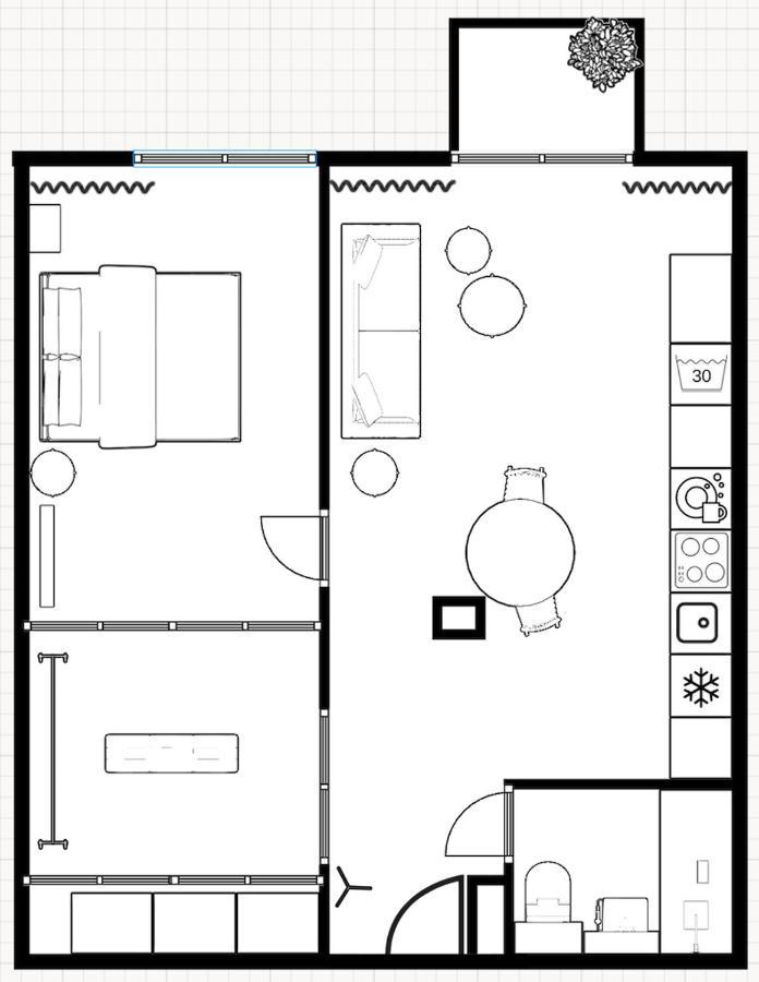 Design+Luxus Apartment Im Zentrum! +Netflix 바르샤바 외부 사진